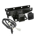 Rugged Ridge 07-16 WRANGLER RECEIVER HITCH KIT WITH WIRE HARNESS, RR LOGO 11580.6